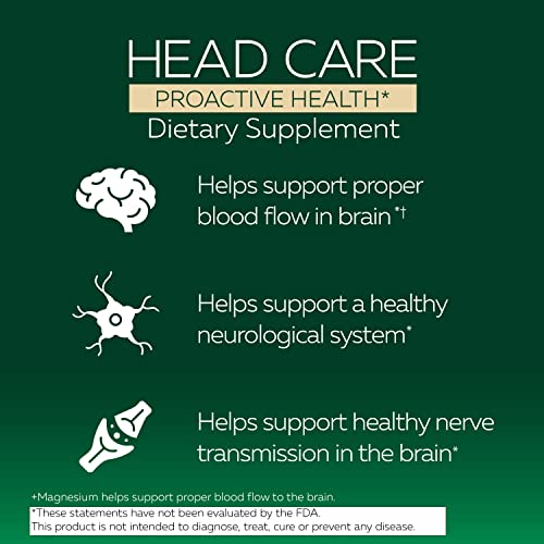 Excedrin Head Care Proactive Health with Magnesium, Riboflavin, Vitamin B6, Folic Acid ExcedrinBuy Supplements Australia
