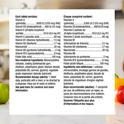 Multi-Vitamin with Vitamin E (dl-Alpha Tocopheryl Acetate) - 100 ta. Webber NaturalsBuy Supplements Australia