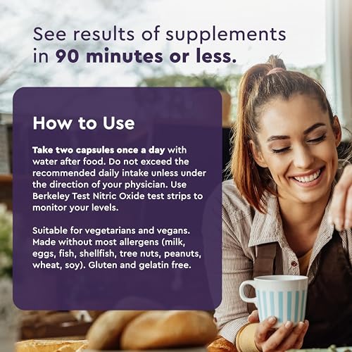 Berkeley Life Professional - Nitric Oxide Booster & Support Supplement with Organic Beetroot Berkeley LifeBuy Supplements Australia