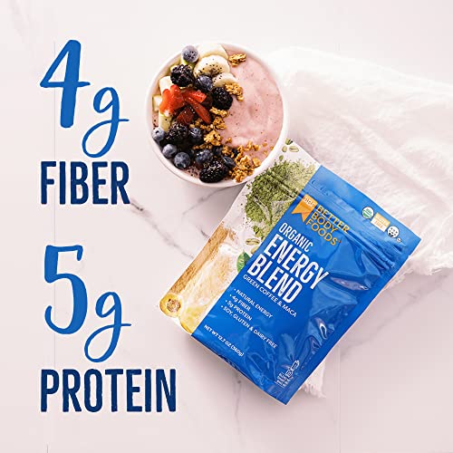 BetterBody Foods Organic Energy Blend, Plant-Based Natural Energy, Gluten-free, Non-GMO BetterBody FoodsBuy Supplements Australia