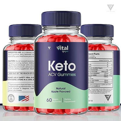 (3 Pack) Vital Ketogenic Keto ACV Gummies for Weight Loss, Vital Private Keto ACV Gummies FyvusBuy Supplements Australia