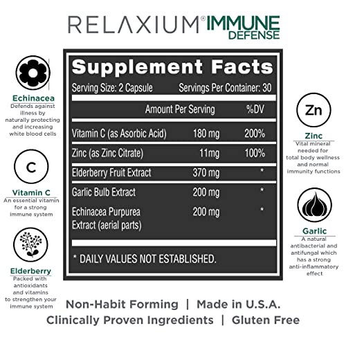 Relaxium Immune Defense, Powerful Immune Support Supplement, Immunity RelaxiumBuy Supplements Australia