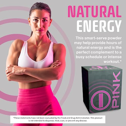 Energy Drink Powder, bHIP Pink for Women 30 Drink Mix Packets. Energy Supplements b:hipBuy Supplements Australia