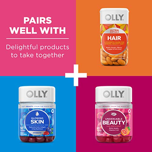 OLLY Collagen Gummy Rings, 2.5g of Clinically Tested Collagen, Boost Skin Elasticity & Reduce OLLYBuy Supplements Australia