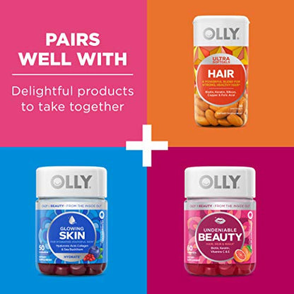 OLLY Collagen Gummy Rings, 2.5g of Clinically Tested Collagen, Boost Skin Elasticity & Reduce OLLYBuy Supplements Australia