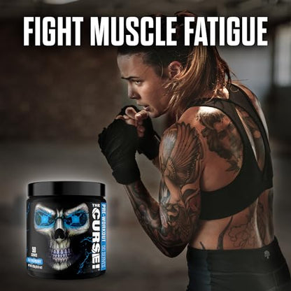 JNX SPORTS The Curse! Pre Workout Powder - Blue Raspberry 50 Servings | Preworkout JNX SPORTSBuy Supplements Australia