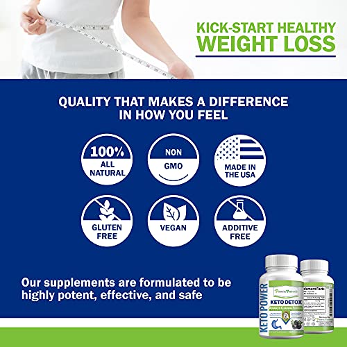 Power By Naturals Keto Colon Cleanser & Detox - Rapid Weight Loss Pills, Gut Health Power By NaturalsBuy Supplements Australia