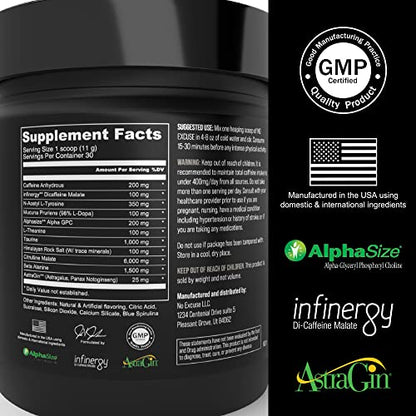 No Excuse Pre Workout Powder l Pre-Workout Supplements l Best Pre Workout No ExcuseBuy Supplements Australia