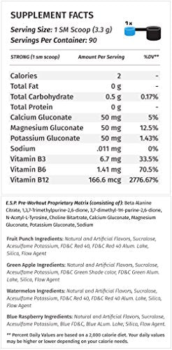 Metabolic Nutrition | ESP - Stimulating Pre Workout, Pre Intra Workout Supplement | Energy Metabolic NutritionBuy Supplements Australia