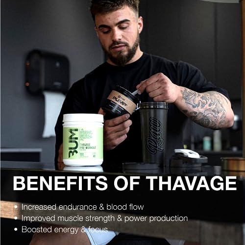 RAW Preworkout Powder, Thavage (Green Crush) - Chris Bumstead Sports Nutrition Supplement RAWBuy Supplements Australia