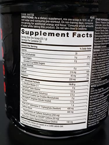 BEYOND RAW LIT AF | Advanced Formula Clinical Strength Pre-Workout Powder | Contains BEYOND RAWBuy Supplements Australia