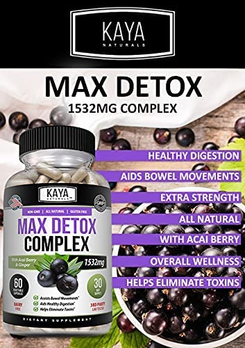 Kaya Naturals - Max Detox - 100% Natural, Healthy, Safe & New, Pure Herbal Ingredients Kaya NaturalsBuy Supplements Australia