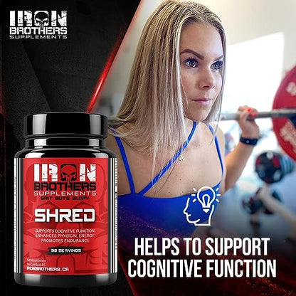 Shred for Men & Women | Strong Appetite Suppressant for Weight Loss Management Iron Brothers SupplementsBuy Supplements Australia