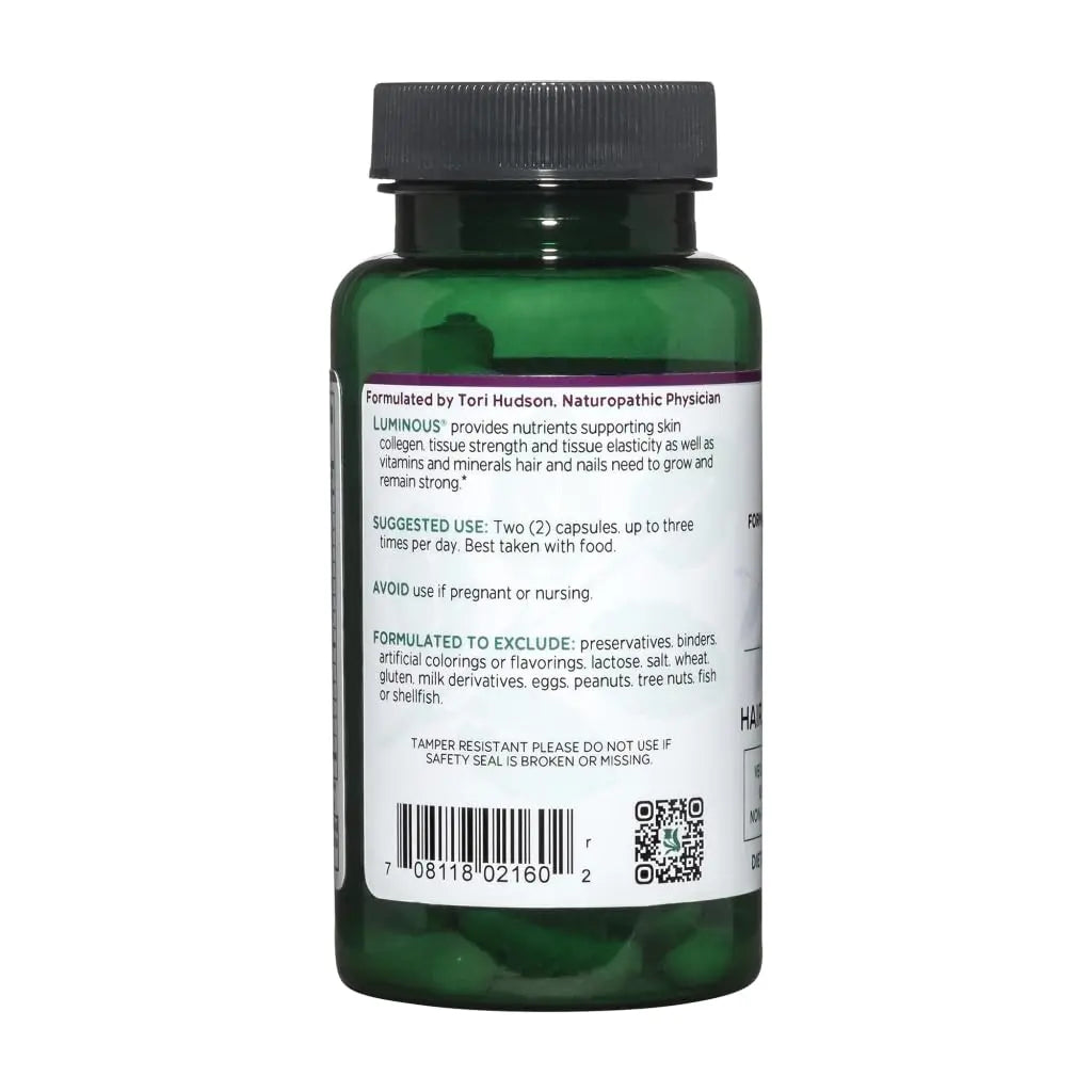 Vitanica, Luminous, Hair, Skin and Nail Support, Vegan, 60 Capsules VitanicaBuy Supplements Australia