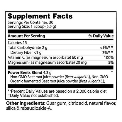 Nu-Therapy Power Beets - Super Concentrated Circulation Superfood - Dietary Supplement SlimFastBuy Supplements Australia