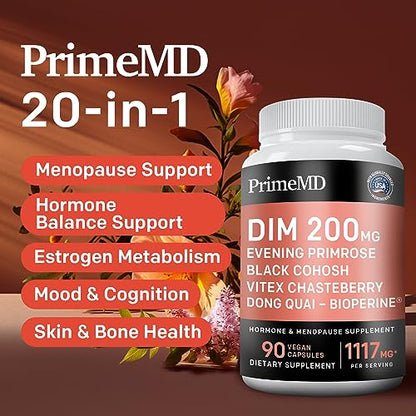 20-in-1 Menopause Supplements for Women - Dim Supplement Women - Estrogen Supplement PrimeMDBuy Supplements Australia