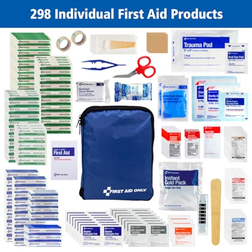 First Aid Only 442 All-Purpose Emergency First Aid Kit for Home, Work, and Travel First Aid OnlyBuy Supplements Australia