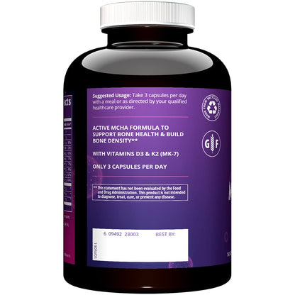 MRM Nutrition Bone Maximizer® III | with MCHA + Vitamin D3 + Vitamin K2 | Bone Health | High Potency | Key Vitamins and Minerals for Bones | 50 Servings MRMBuy Supplements Australia