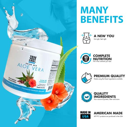 Yes You Can! Organic Aloe Vera Drink Mix - Super Greens Powder - Energy Drink Powder Yes You Can!Buy Supplements Australia