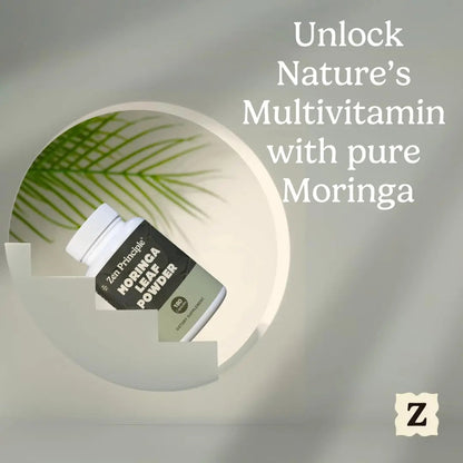 Zen Principle Organic Moringa Oleifera. Ultra-Premium. Provides an All Natural Energy Boost and Multi-Vitamin Zen PrincipleBuy Supplements Australia