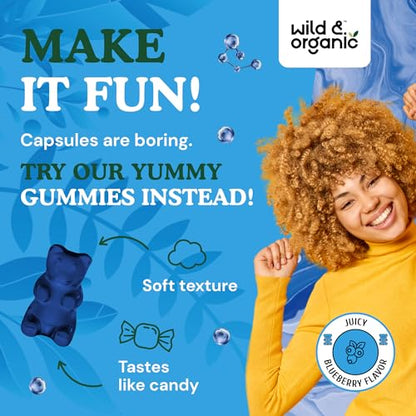 Wild & Organic Glutathione Gummies - Reduced Glutathione for Liver Cleanse & Antioxidants Wild & OrganicBuy Supplements Australia
