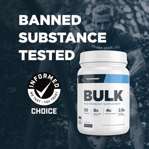 Transparent Labs Bulk Pre Workout Powder - Naturally Sweetened Advanced Pre-Workout Transparent LabsBuy Supplements Australia