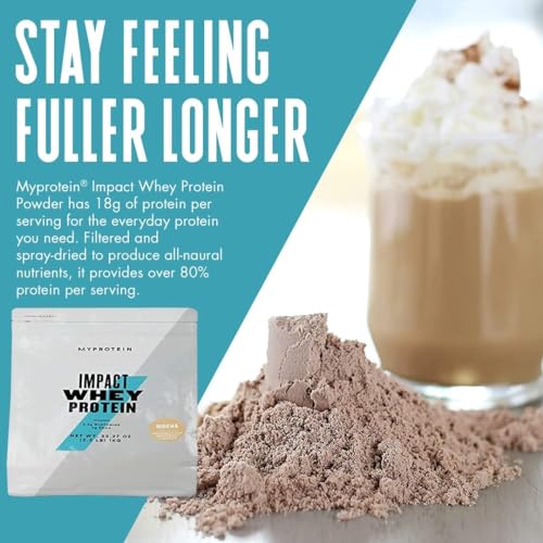 MyProtein Impact Whey Protein , Mocha Pouch, Size: 2.2lbs MyproteinBuy Supplements Australia