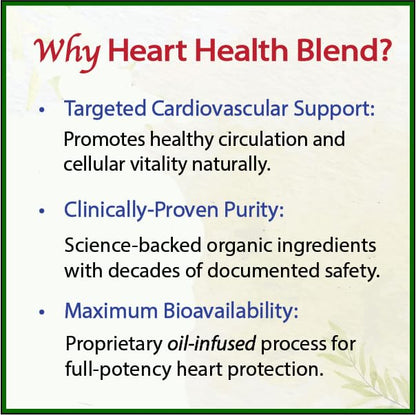 Bodymune Heart Health Blend Cholesterol Support – Organic Cardiovascular & Circulation Supplement – with Green Tea, Pomegranate & Black Seed Oil – 66 Capsules – USDA Organic, Vegan BodymuneBuy Supplements Australia