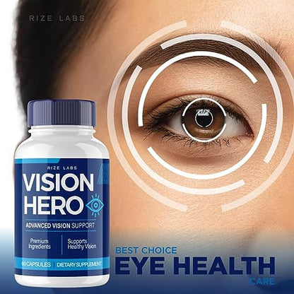 (5 Pack) Vision Hero Capsules - Vision Hero Eye Health Supplement for Healthy rize labsBuy Supplements Australia