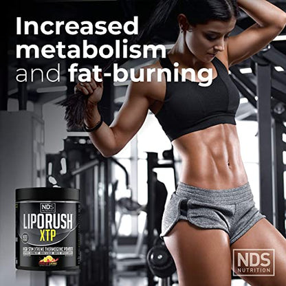 LIPORUSH NDS Nutrition XTP Thermogenic Fat Burner with L-Carnitine - Energy, Focus LIPORUSHBuy Supplements Australia