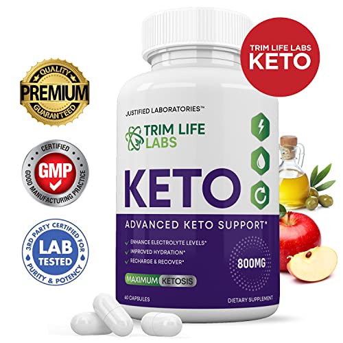 (2 Pack) Trim Life Labs Keto Pills Includes Apple Cider Vinegar Patented goBHB Justified LaboratoriesBuy Supplements Australia