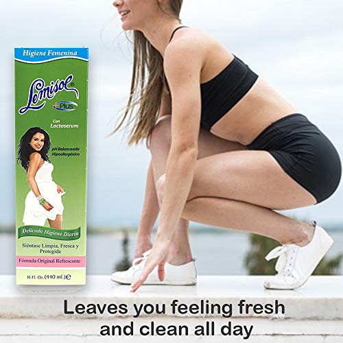 Lemisol Plus, Gentle Daily Feminine Cleanser, Original Refreshing Formula - 8 Oz (Pack of 3) LemisolBuy Supplements Australia
