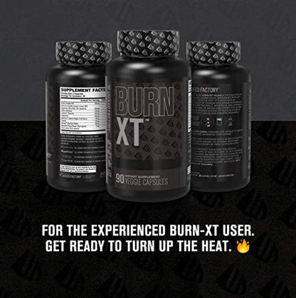 Burn XT Black Thermogenic Fat Burner - Weight Loss Supplement, Appetite Suppressant Jacked FactoryBuy Supplements Australia