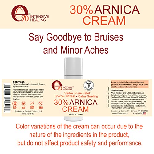e70 Arnica Cream & Roll-On for Visible Bruise Relief, soothes Stiffness, Calms Swelling Formula e70Buy Supplements Australia