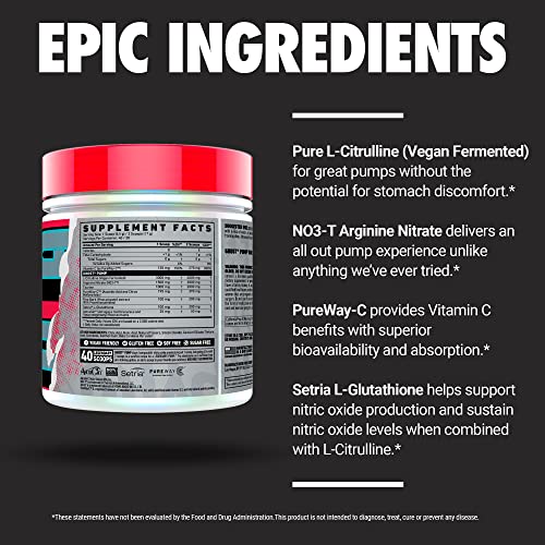 GHOST Pump Nitric Oxide Powder, Peach - 40 Servings - Sugar-Free & Stim-Free Pre GHOSTBuy Supplements Australia