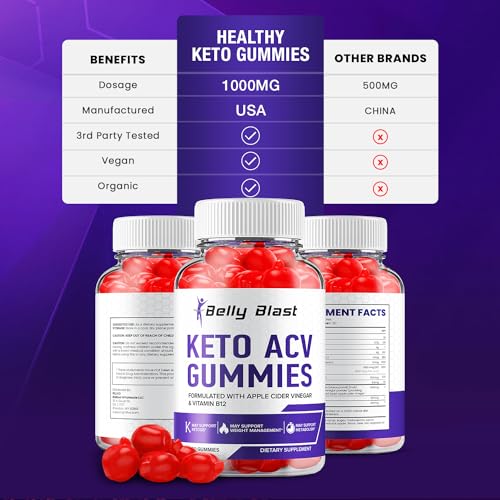 (2 Pack) Belly Blast Keto ACV Gummies - Keto Belly Blast ACV Advanced Formula Belly Blast RillvoBuy Supplements Australia