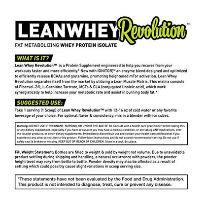 Musclesport Lean Whey Revolution™ Protein Powder - Whey Protein Isolate MusclesportBuy Supplements Australia