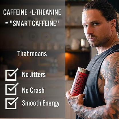 4 Gauge Natural Preworkout Without The Jitters | 30 Servings | Nitric Oxide Booster 4 GaugeBuy Supplements Australia