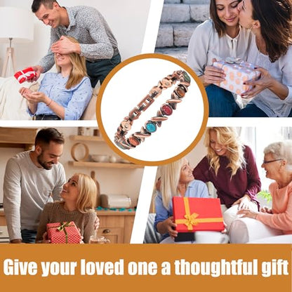 MagVIVACE Copper Anklet for Women for Arthritis and Joint, Magnetic Therapy Ankle Bracelet, Jewelry Gift MagVIVACEBuy Supplements Australia