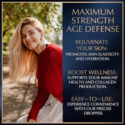 Liquid Collagen Peptides with Biotin and Lysine - Max Hair Skin and Nails Liquid Collagen GranionsBuy Supplements Australia