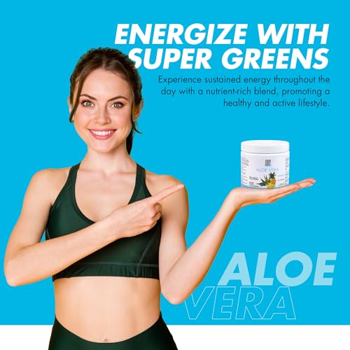 Yes You Can! Organic Aloe Vera Drink Mix - Super Greens Powder - Energy Drink Powder Yes You Can!Buy Supplements Australia