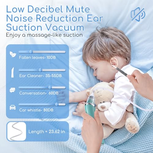 Ear Vacuum Wax Remover, Ear Wax Removal with 8 Pcs Ear Pick, Ear Wax GirugBuy Supplements Australia