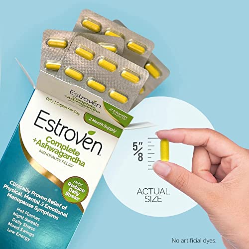 Estroven Complete + Ashwagandha Multi-Symptom Menopause Supplement for Women EstrovenBuy Supplements Australia