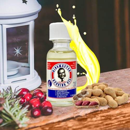 Ringmaster Rubbing Oil Pain Relief Since 1950 Made in USA for Arthritis, Rheumatism, Muscular Joint Soreness (1 oz) Ringmaster Rubbing OilBuy Supplements Australia
