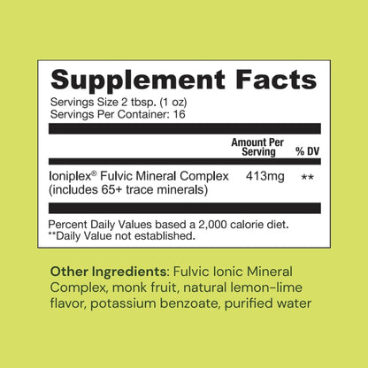 Ameo Life Fulvic Acid & Mineral Complex – Cellular Support, Detox, Collagen Boost – Promotes Skin, Hair, Nail Growth & Energy – Vegan, Gluten-Free, Non-GMO, Made in the USA -16 OZ Ameo LifeBuy Supplements Australia