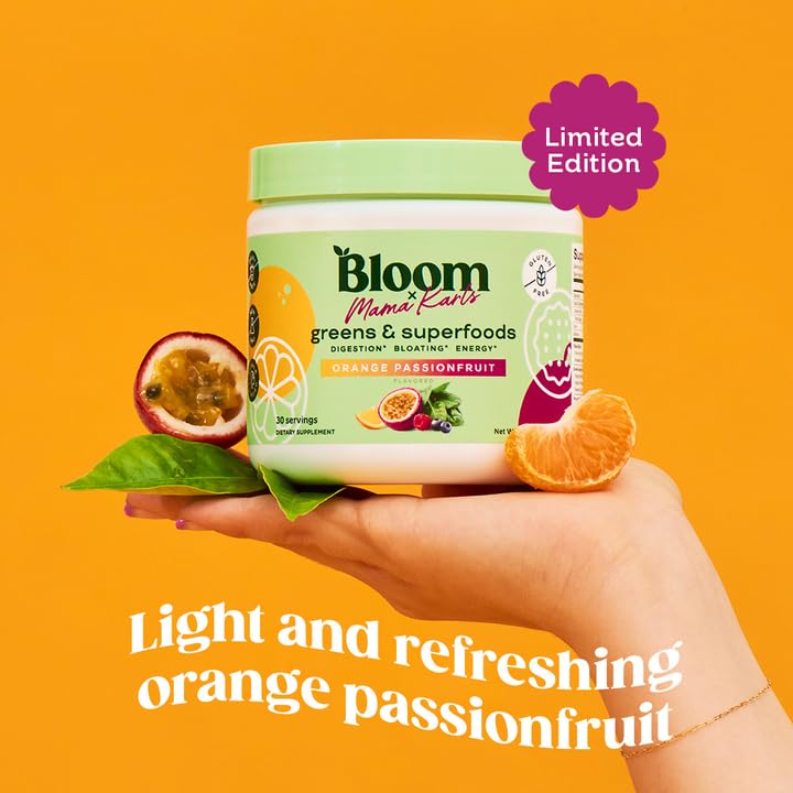 Bloom Nutrition x Mama Karls Super Greens Powder Juice Mix - Probiotics Bloom NutritionBuy Supplements Australia