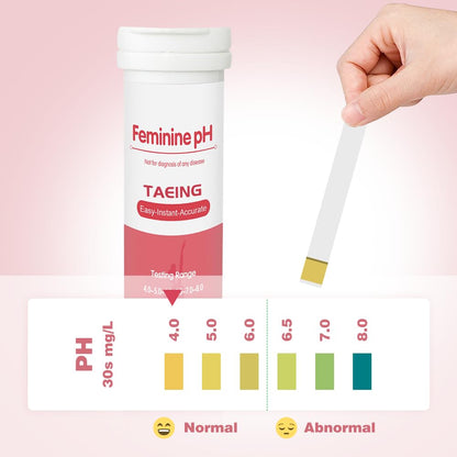 TAEING Vaginal Health pH Test Strips, 100pcs Feminine pH Test for Women, pH-Balance Monitor My StoreBuy Supplements Australia