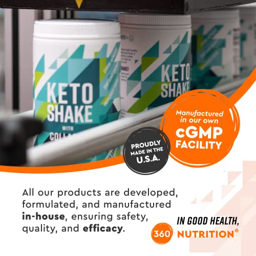 360 Nutrition Instant Keto Coffee with MCT Oil, Coconut Oil, Sweetened, Gluten Free 360 NutritionBuy Supplements Australia